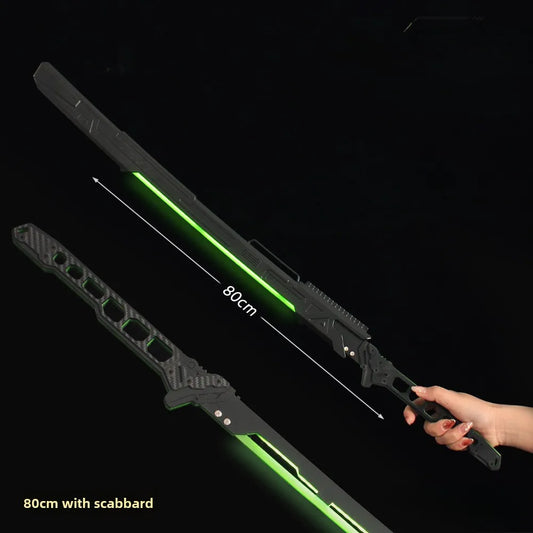 RGB Katana – 80cm LED Sword with Sheath